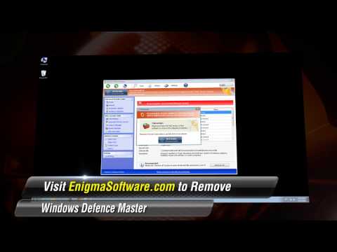 How to Remove Windows Defence Master